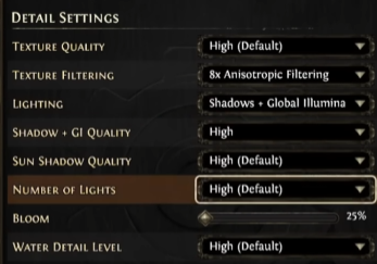 poe 2 detail settings
